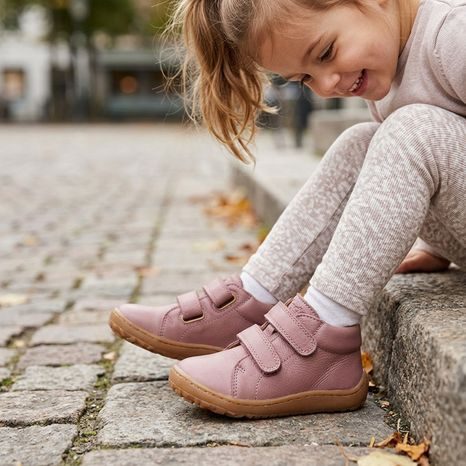 LÁNY BAREFOOT TORNACIPŐ FIRST STEP DARK PINK FRODDO G2130369-19
