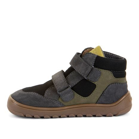 GYEREK EGÉSZ ÉVBEN HORDHATÓ BOKASZÁRÚ BAREFOOT CIPŐ UP HILL TEX GREY/BLACK FRODDO G3110281-3