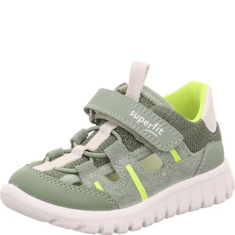 CHLAPECKÉ TENISKY SPORT7 MINI LIGHT GREEN/YELLOW SUPERFIT 1-006181-7500 ZELENÁ