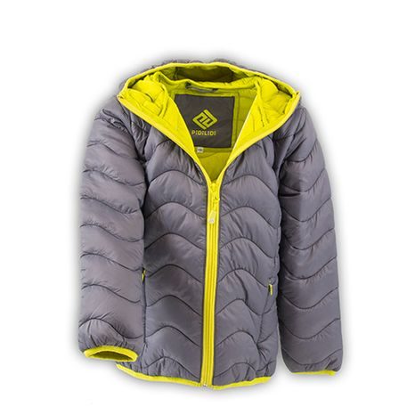 JACHETĂ DIN NAILON FOARTE UȘOARĂ, PIDILIDI, PD1087-09, GRI