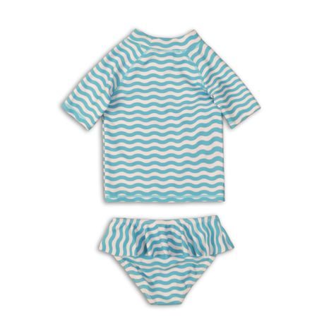 SET COSTUM DE BAIE SALOPETĂ PENTRU FETIȚE, MINOTI, TG RASH 9, FETIȚĂ