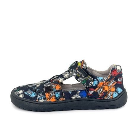 PAPUČE DĚTSKÉ BAREFOOT PROTETIKA OVE BLACK