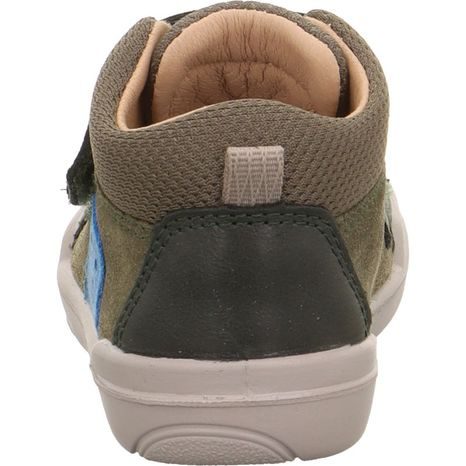 DĚTSKÉ  BAREFIT VYŠŠÍ TENISKY SUPERFIT SUPERFREE GREEN/LIGHT BLUE 1-000543-7000