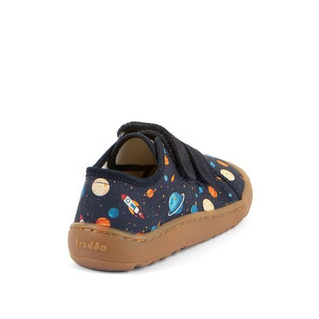 DETSKÉ PLÁTENÉ BAREFOOT TENISKY CANVAS BLUE FRODDO G1700440-28