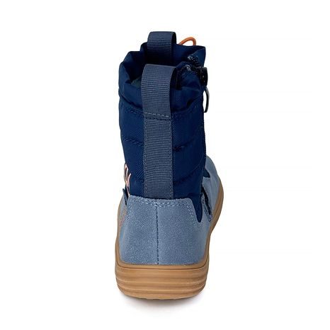 CHLAPECKÉ ZIMNÍ BAREFOOT BOTY S MEMBRÁNOU BUGGA RUBA BLUE B00197-04