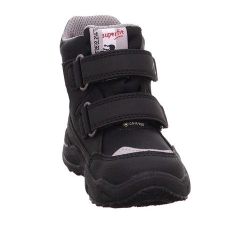 GHETE DE IARNĂ PENTRU COPII GLACIER GTX, SUPERFIT, 1-009221-0000, NEGRU