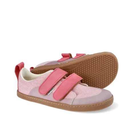 BAREFOOT DĚTSKÉ TENISKY PEGRES, BF57U RŮŽOVÁ