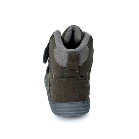 DĚTSKÉ CELOROČNÍ BAREFOOT BOTY BUGGA KIVO DARK BROWN B00199-23