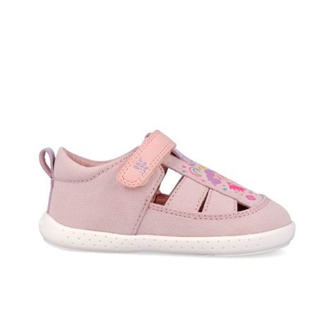 LÁNY BAREFOOT SZANDÁL LONA PRINCESA ROSA BIOMECANICS 262342-A032