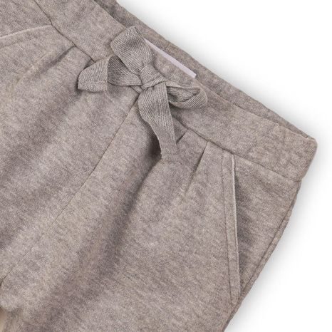 PANTALONI DE TRENING PENTRU FETIȚE, MINOTI, SHIMMER 10, GRI