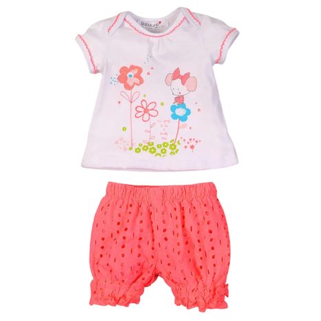 set dívčí tričko, kalhoty, Minoti, LOVELY 1, holka