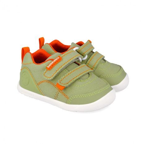 CHLAPČENSKÉ BAREFOOT PLÁTENÉ TENISKY LONA BASICA VERDE BIOMECANISC 262190-B442