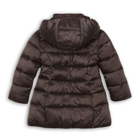 KABÁT DÍVČÍ PUFFA, MINOTI, WISTFUL 11, ANTRACIT