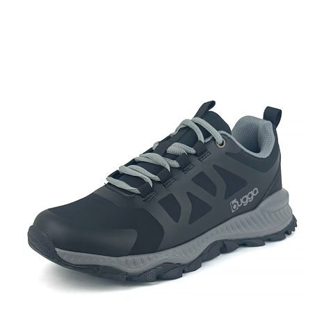 DETSKÉ OUTDOOROVÉ TOPÁNKY NA ŠNÚRKY BUGGA ORZA BLACK B00207-10