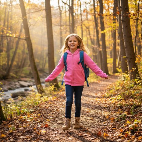 HANORAC CU GLUGĂ, MINOTI, 10ZIPEMB 5, ROZ