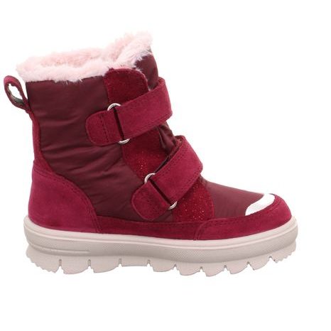 DÍVČÍ ZIMNÍ BOTY FLAVIA RED/SILVER GORE-TEX, SUPERFIT , 1-000216-5000, ČERVENÁ