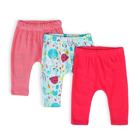 Pantaloni pentru sugari 3 buc, Minoti, Ladybug 5, fetiță