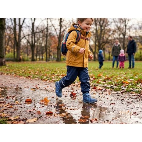 ÎNCĂLȚĂMINTE BAREFOOT PENTRU COPII, PENTRU TOT ANUL, SUPERFIT TRACE GTX BLUE 1-006034-8030