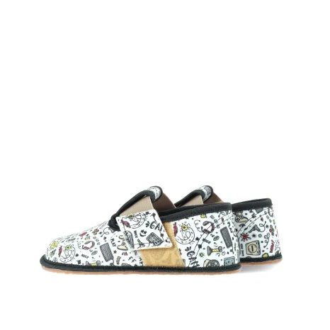 BAREFOOT CHLAPECKÉ PŘEZŮVKY PEGRES, BF01 GAMING, ČERNÁ