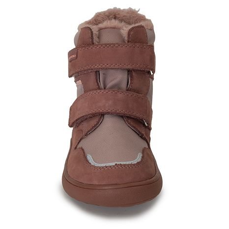 DÍVČÍ ZIMNÍ BAREFOOT BOTY DAXI OLD PINK, PROTETIKA, STARORŮŽOVÁ