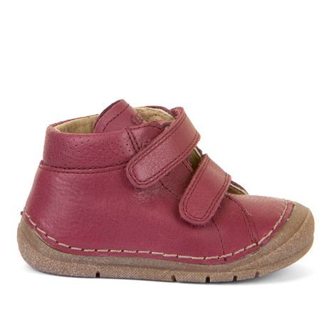 DÍVČÍ KOTNÍKOVÁ OBUV PAIX UP BORDEAUX, FRODDO, G2130332-6, ČERVENÁ