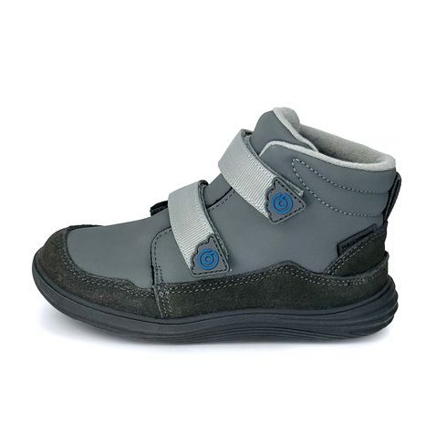 DĚTSKÉ CELOROČNÍ BAREFOOT BOTY BUGGA NUVA DARK GREY B00198-09