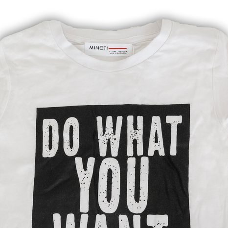 TRIČKO CHLAPČENSKÉ, MINOTI, MONO 4, BIELA