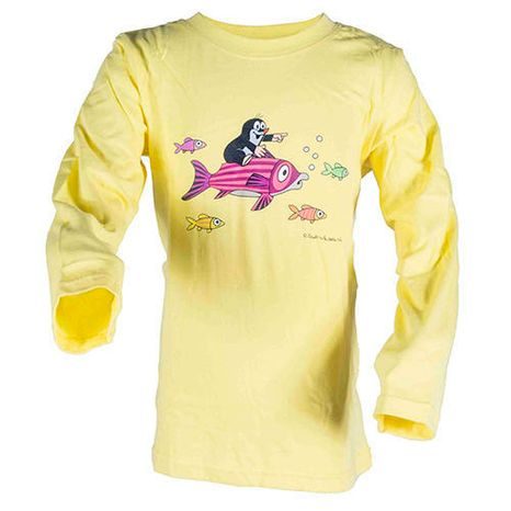tričko chlapecké KRTEK FISH, Pidilidi, 2015, žlutá
