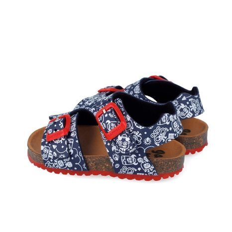 CHLAPČENSKÉ SANDÁLE BIO ESTAMPADO AZUL MARINO BIOMECANICS 262462-A089