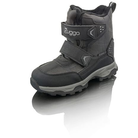 DĚTSKÉ ZIMNÍ BOTY WALE, BUGGA, B00169-10, ČERNÁ