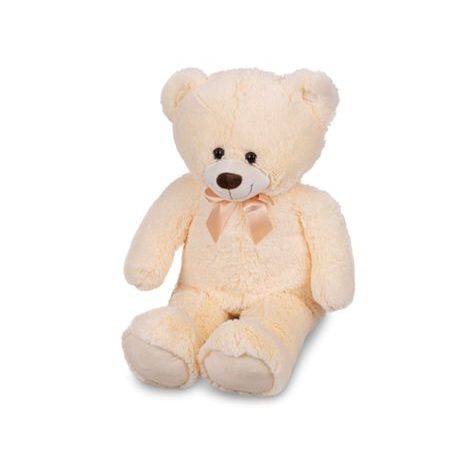 BÉŽOVÝ PLYŠOVÝ MEDVĚD PLUSH FRIENDS S MAŠLÍ O VÝŠCE 80 CM