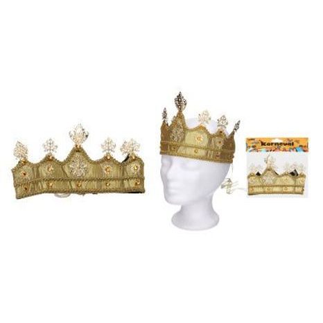 Set de carnaval - coroană de aur, Wiky, W026104 