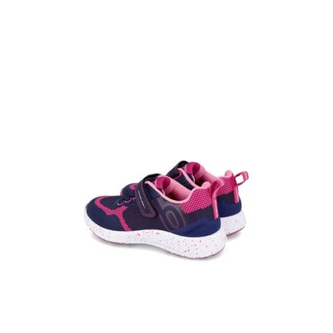 DÍVČÍ TENISKY ELASTICOS AZUL/FUSCIA, BIOMEANICS, 241271-C600, TMAVĚ MODRÁ