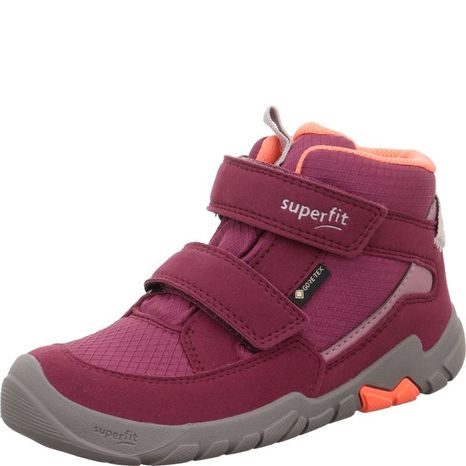 DÍVČÍ CELOROČNÍ TENISKY SUPERFIT BAREFIT TRACE GTX  RED/ORANGE 1-006042-5000