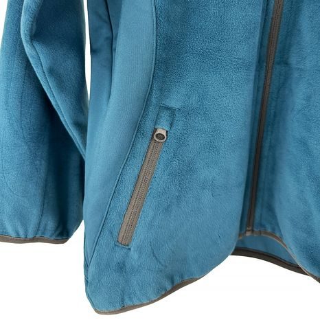 PÁNSKÁ OUTDOOROVÁ FLEEZOVÁ MIKINA NA ZIP PIDILIDI  PD1171-04 BLUE