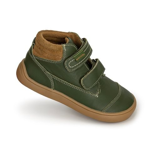 CHLAPECKÉ CELOROČNÍ BOTY BAREFOOT BADY, PROTETIKA, ZELENÁ