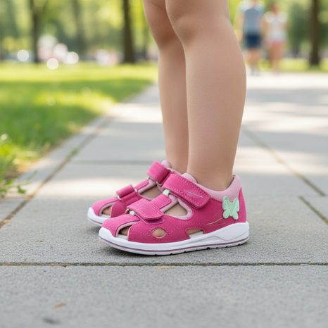 DIEVČENSKÉ SANDÁLE BOOMERANG PINK/PINK SUPERFIT 1-000869-5500 PINK