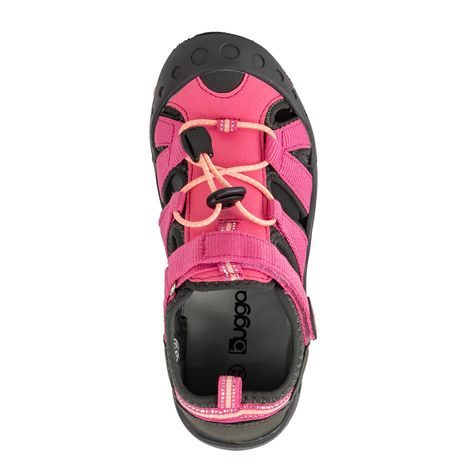 LÁNYOK SPORT SZANDÁL LALA, BUGGA, B00178-03, RÓZSASZÍN