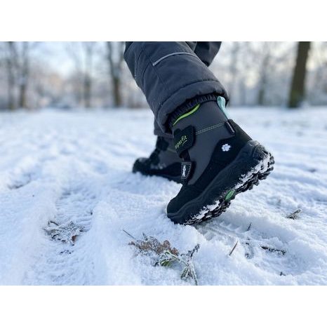 DETSKÉ ZIMNÉ TOPÁNKY HUSKY1 BLACK/LIGHT GREEN SUPERFIT 1-006047-0020