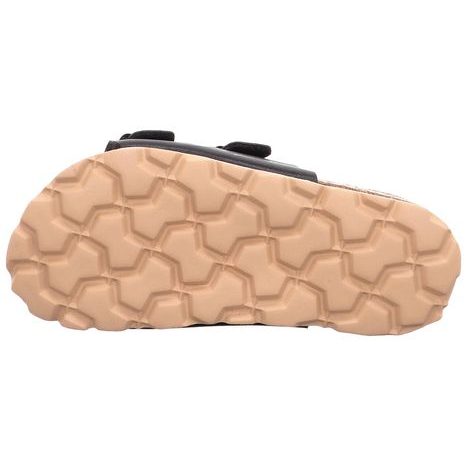 CHLAPECKÉ KORKOVÉ PANTOFLE FOOTBAD, SUPERFIT, 0-800111-0000, ČERNÁ