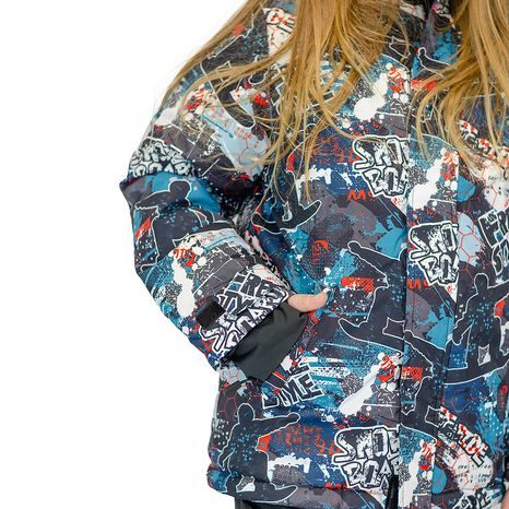 JACHETĂ DE SCHI DE IARNĂ PENTRU BĂIEȚI MUJA PIDILIDI, PD1150-02