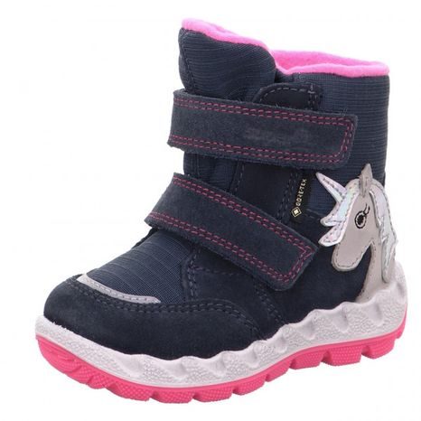 Ghete de iarnă pentru fete Icebird GTX, Superfit, 1-006010-8000, albastru