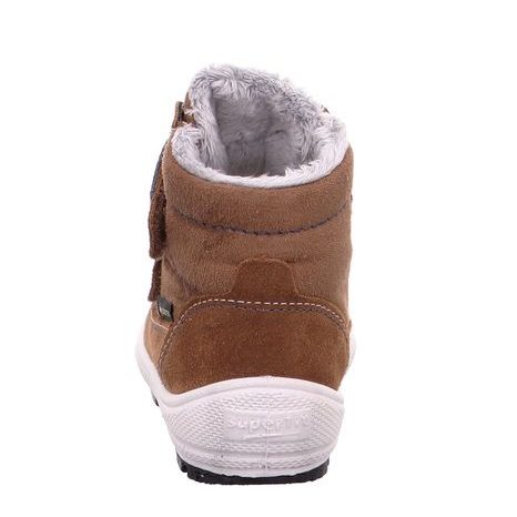 CHLAPČENSKÉ ZIMNÉ TOPÁNKY GROOVY GTXC, SUPERFIT, 1-009314-3010, HNEDÁ