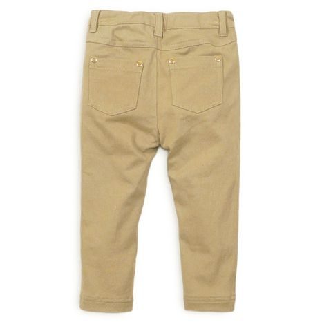 PANTALONI PENTRU FETE CU ELASTAN ȘI FUNDIȚĂ, MINOTI, ENCHANTED 5, MARO