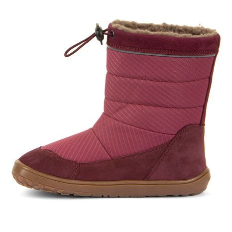 DÍVČÍ ZIMNÍ BAREFOOT SNĚHULE UP TEX SNOW WOOL BORDEAUX  G3160249-4