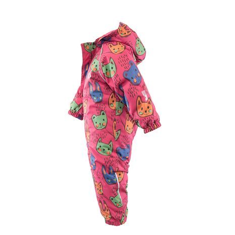 SALOPETE DE SCHI DE IARNĂ PENTRU FETE, PIDILIDI, PD1122-03, ROZ