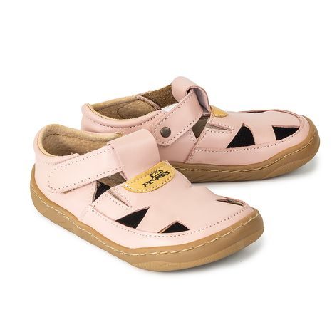 DETSKÉ SANDÁLE BAREFOOT PEGRES, SBF51 PINK