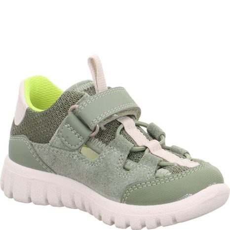 CHLAPECKÉ TENISKY SPORT7 MINI LIGHT GREEN/YELLOW SUPERFIT 1-006181-7500 ZELENÁ