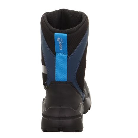 CHLAPECKÉ ZIMNÍ BOTY ROCKET BLACK/TURQUOISE GORE-TEX, SUPERFIT , 1-000403-0030, TYRKYSOVÁ