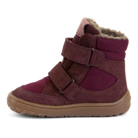 DIEVČENSKÉ ZIMNÉ BAREFOOT TOPÁNKY TEX WINTER BARDEAUX FRODDO G3160247-19